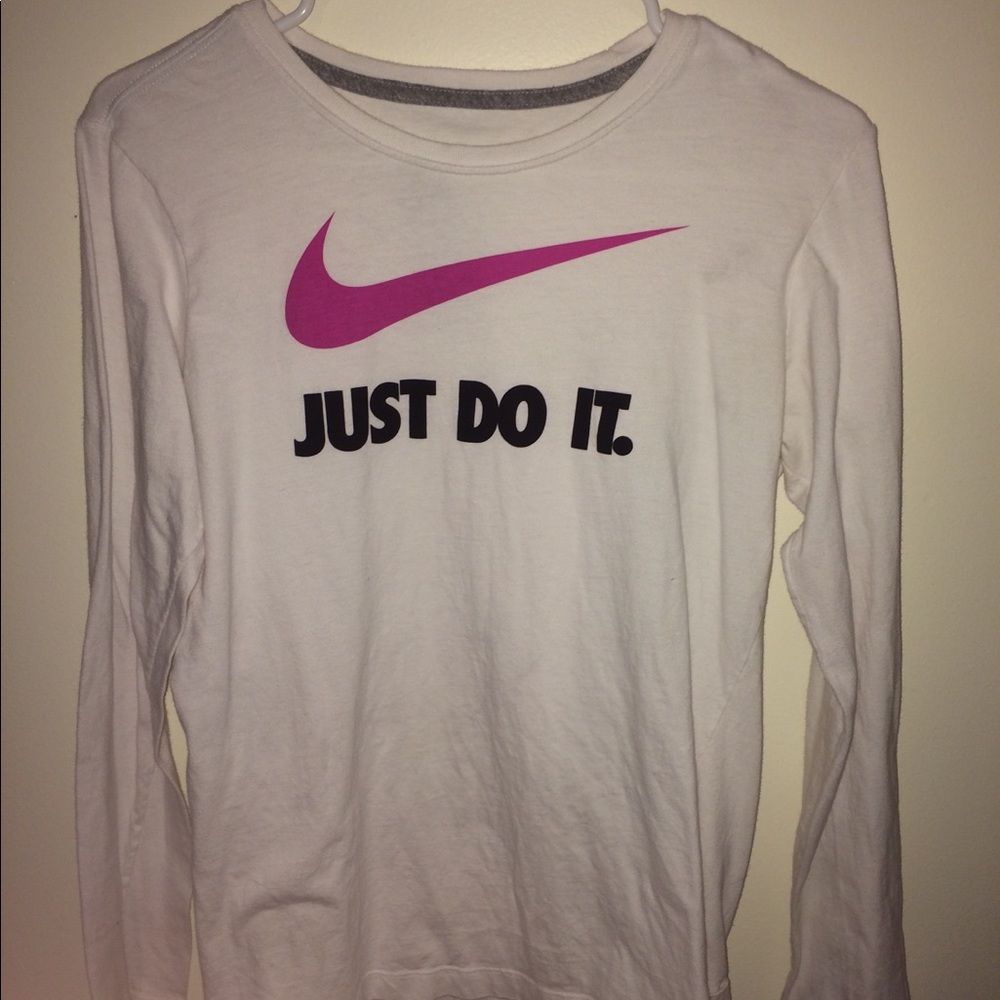 Nike long sleeve workout tee